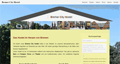 Desktop Screenshot of bremer-city-hostel.de